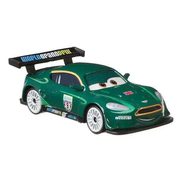 DISNEY PIXAR CARS NIGEL GEARSLEY 1:55 MATTEL 3