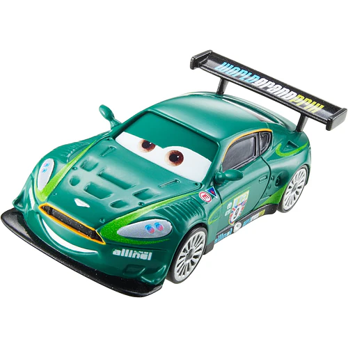 DISNEY PIXAR CARS NIGEL GEARSLEY 1:55 MATTEL