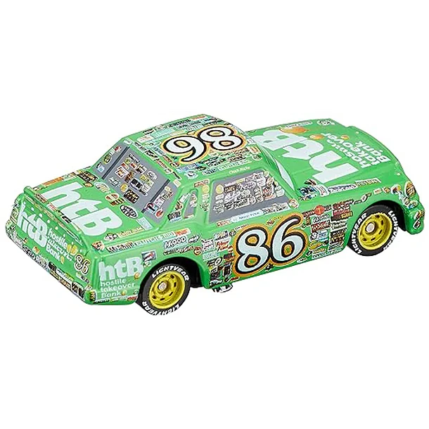 DISNEY PIXAR CARS CHICK HICKS AUTO 1:55 MATTEL 2