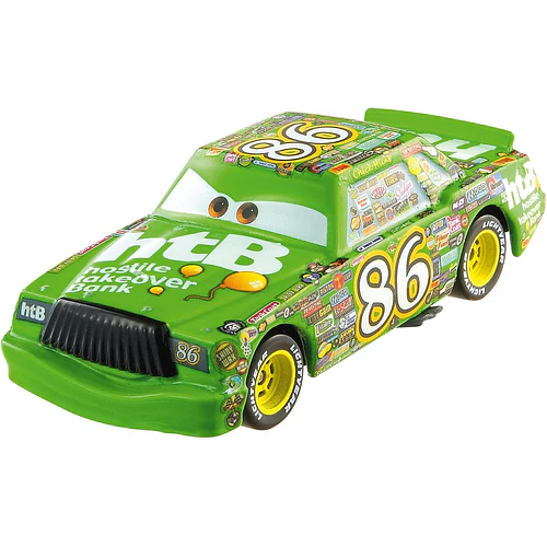 DISNEY PIXAR CARS CHICK HICKS AUTO 1:55 MATTEL
