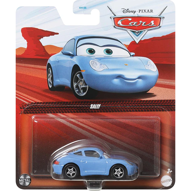 DISNEY PIXAR CARS SALLY METÁLICO 1:55 MATTEL 4