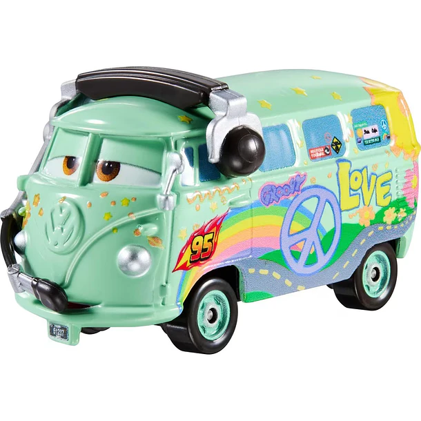 DISNEY PIXAR CARS FILLMORE EQUIPO DE CARRERAS 1:55 2