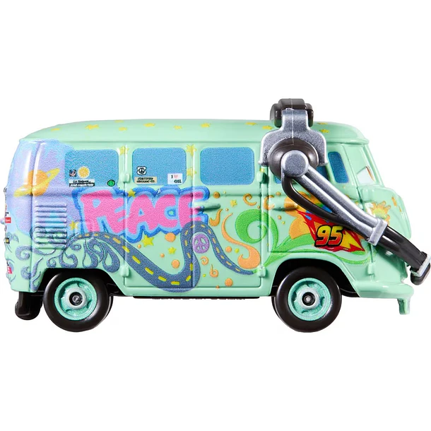 DISNEY PIXAR CARS FILLMORE EQUIPO DE CARRERAS 1:55 3