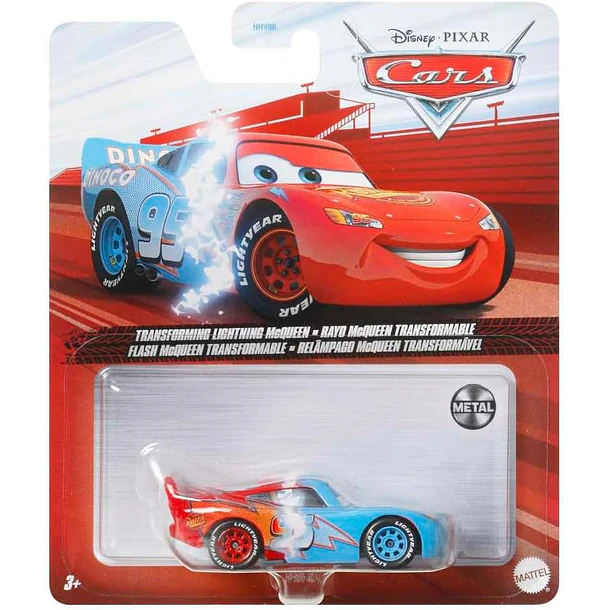 DISNEY PIXAR CARS TRANSFORMING LIGHTNING MCQUEEN HFB69 4