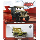 DISNEY PIXAR CARS SARGE METÁLICO ESCALA 1:55 MATTEL 3