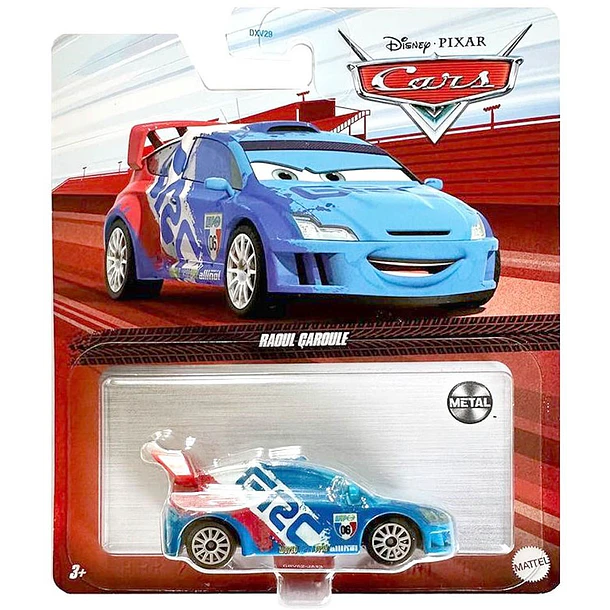 MATTEL DISNEY PIXAR CARS RAOUL CAROULE 1:55 GBV52 3