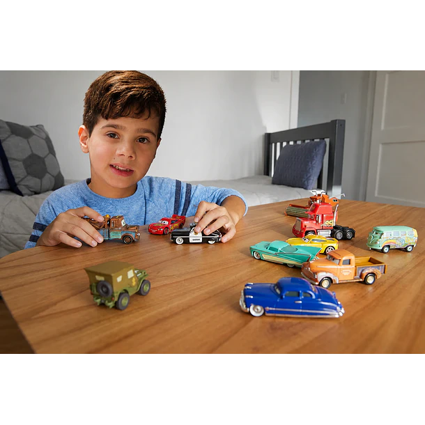 MATTEL DISNEY PIXAR CARS RAOUL CAROULE 1:55 GBV52 4