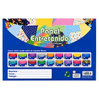 PAPEL ENTRETENIDO MURANO 18 COLORES 9 PLIEGOS 25X32,5 CM 2