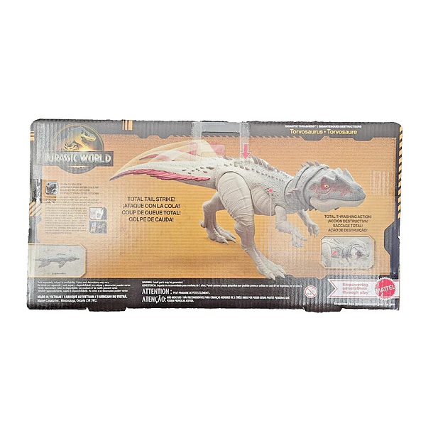 FIGURA TORVOSAURUS JURASSIC WORLD SURVIVAL JKL88 MATTEL 5