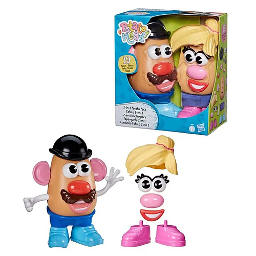 SET FIGURAS CARA DE PAPA 2 EN 1 HASBRO 19 PIEZAS