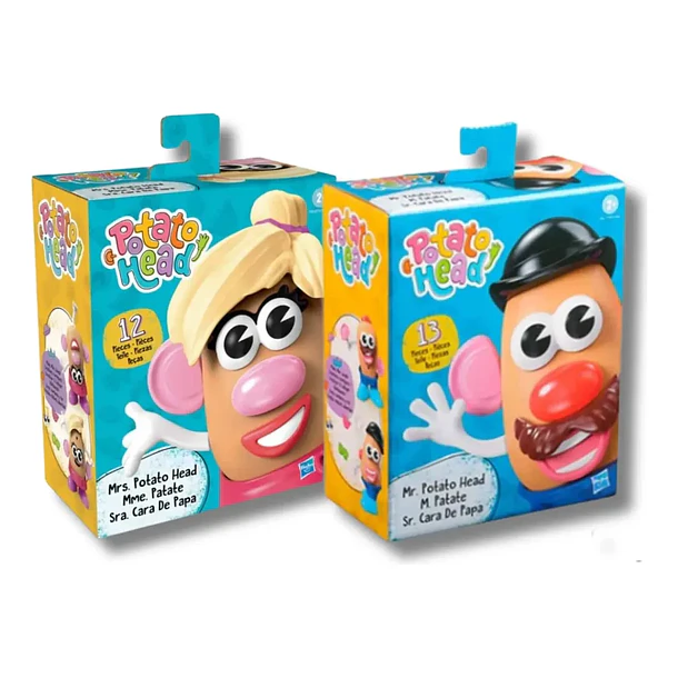 PACK SEÑOR Y SEÑORA CARA DE PAPA ORIGINAL 1