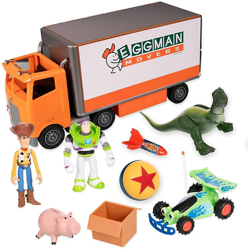 CAMIÓN DE MUDANZA TOY STORY EGGMAN MOVERS DISNEY STORE