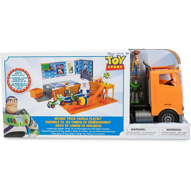 CAMIÓN DE MUDANZA TOY STORY EGGMAN MOVERS DISNEY STORE 7