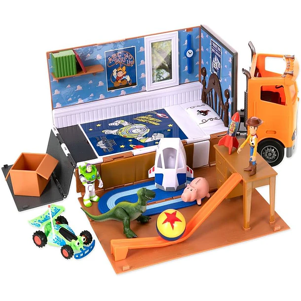CAMIÓN DE MUDANZA TOY STORY EGGMAN MOVERS DISNEY STORE 5