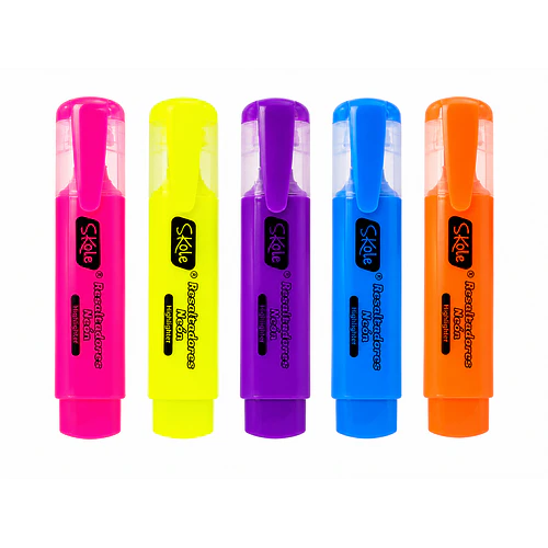 RESALTADOR HIGHLIGHTER NEÓN SKOLE POR UNIDAD