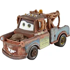 SET 3 AUTOS CARS METAL RAYO MCQUEEN MATE SHERIFF MATTEL 3