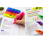 RESALTADORES NEÓN SKOLE CAJA 12 UNIDADES 6 COLORES 5