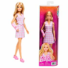 MUÑECA BARBIE STYLE 243 CON YESO ROSA 1