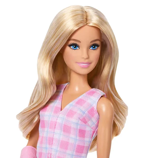 MUÑECA BARBIE STYLE 243 CON YESO ROSA 3