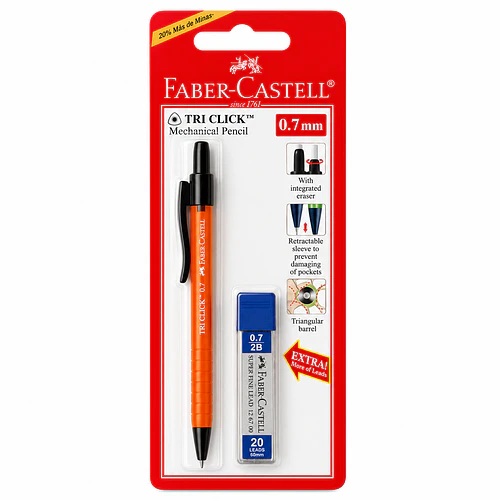 PORTAMINAS TRI CLICK 0.7MM FABER CASTELL