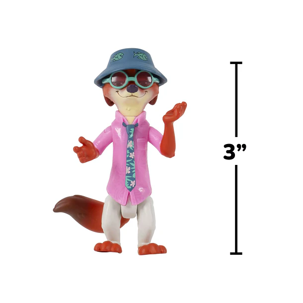 SET 5 FIGURAS ZOOTOPIA 2 PERSONAJES DISNEY 6