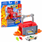 HOT WHEELS CITY TALLER PORTÁTIL REPARACION VEHICULOS 1