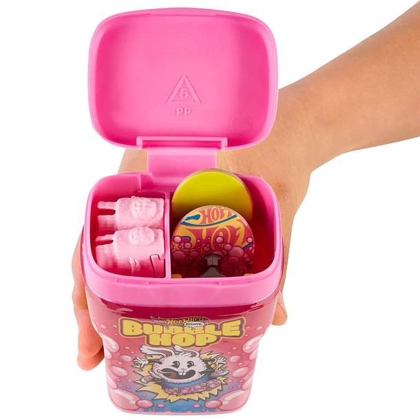 HOT WHEELS SKATE BUBBLE HOP PAQUETE DE CHICLES 5