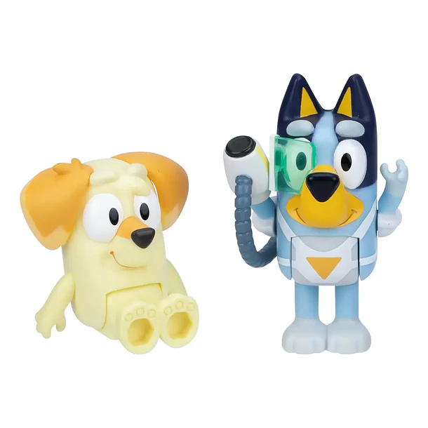 FIGURAS BLUEY SURPRISE BLASTER SUIT 2 PACK 3