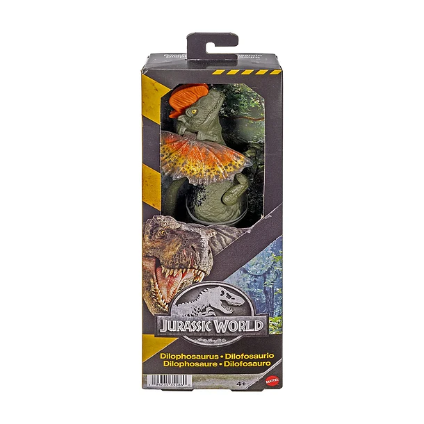 DINOSAURIO JURASSIC WORLD DILOPHOSAURUS 30 CM 3
