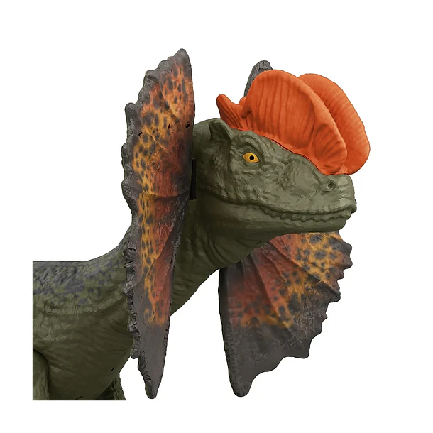 DINOSAURIO JURASSIC WORLD DILOPHOSAURUS 30 CM 2