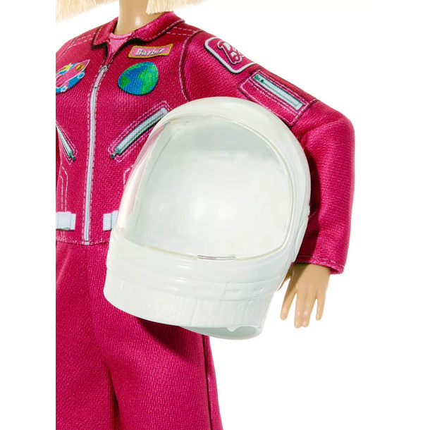 MUÑECA BARBIE ASTRONAUTA CON CASCO ESPACIAL 3