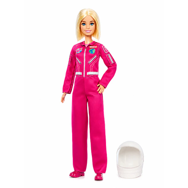 MUÑECA BARBIE ASTRONAUTA CON CASCO ESPACIAL 1