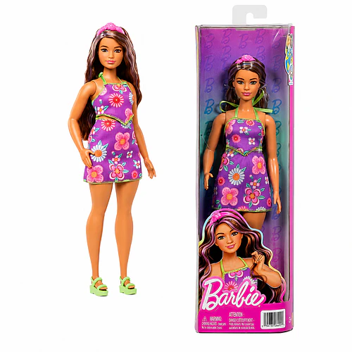 BARBIE FASHIONISTAS 244 FALDA Y BLUSA FLORES
