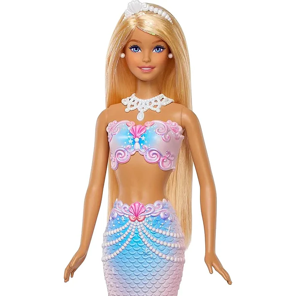 BARBIE SIRENA BURBUJAS MÁGICAS MATTEL 7
