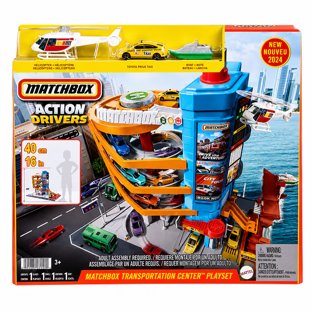 MATCHBOX CENTRO DE TRANSPORTE ACTION DRIVERS 2