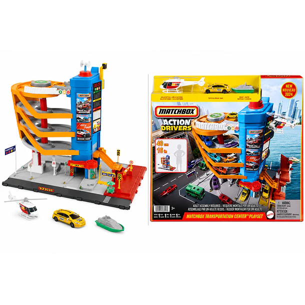 MATCHBOX CENTRO DE TRANSPORTE ACTION DRIVERS 3