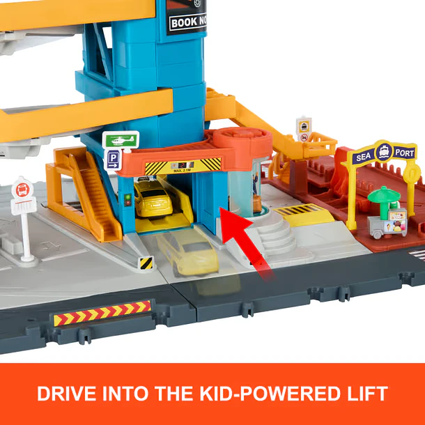 MATCHBOX CENTRO DE TRANSPORTE ACTION DRIVERS 6