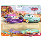 PACK DISNEY PIXAR CARS RAMONE Y FLO 1:55 ORIGINAL 1