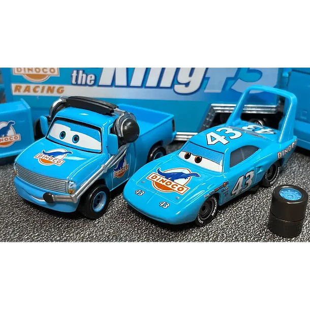 CARS DISNEY PIXAR PACK ROGER WHEELER Y THE KING 1:55 2