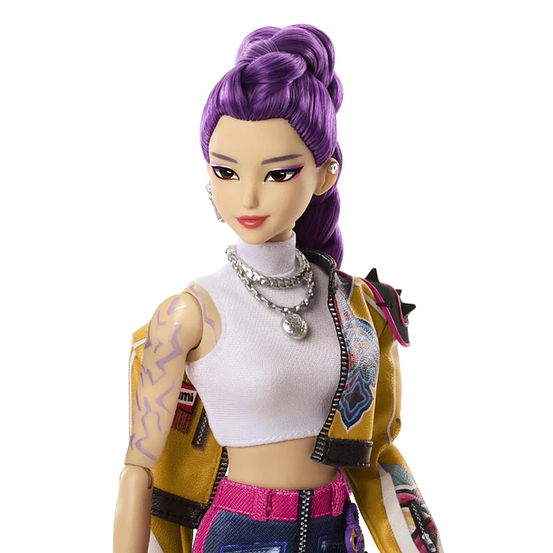 MUÑECA KPOP DEMON HUNTERS RUMI HUNTR/X MATTEL 4