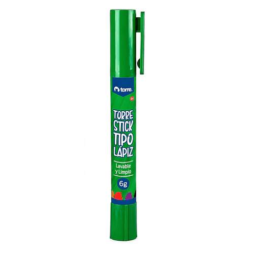 BARRA ADHESIVA STICK TIPO LAPIZ 6GRS TORRE
