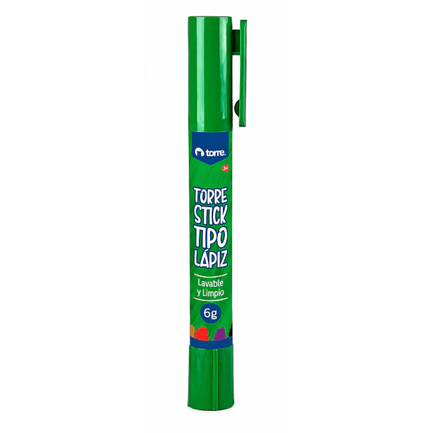 BARRA ADHESIVA STICK TIPO LAPIZ 6GRS TORRE