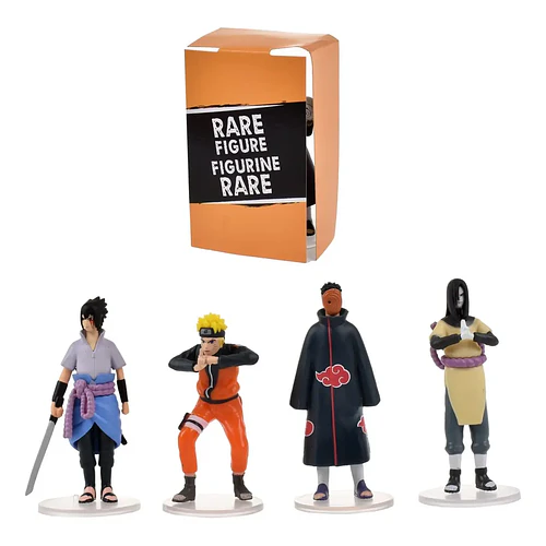 FIGURAS NARUTO SHIPPUDEN PACK 5 COLECCIONABLES 7 CM