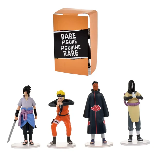 FIGURAS NARUTO SHIPPUDEN PACK 5 COLECCIONABLES 7 CM 1