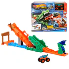 HOT WHEELS MONSTER TRUCKS DERRIBA AL COCODRILO 1