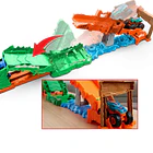 HOT WHEELS MONSTER TRUCKS DERRIBA AL COCODRILO 3