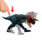 JURASSIC WORLD CARNOTAURUS CHARGE 'N CHOMP MATTEL 4