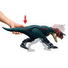 JURASSIC WORLD CARNOTAURUS CHARGE 'N CHOMP MATTEL 5