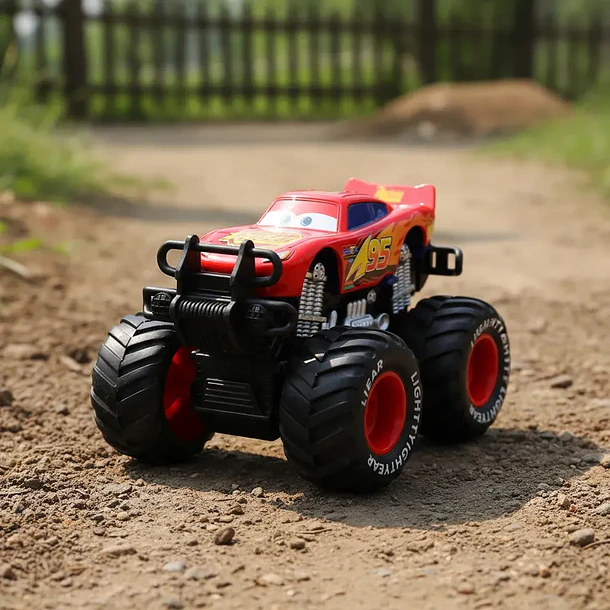 RAYO MCQUEEN MONSTER TRUCK CARS 9 CM 4