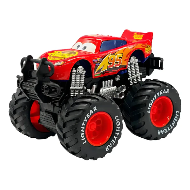 RAYO MCQUEEN MONSTER TRUCK CARS 9 CM 1